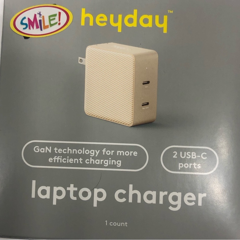 heyday™ Laptop Charger Stone White